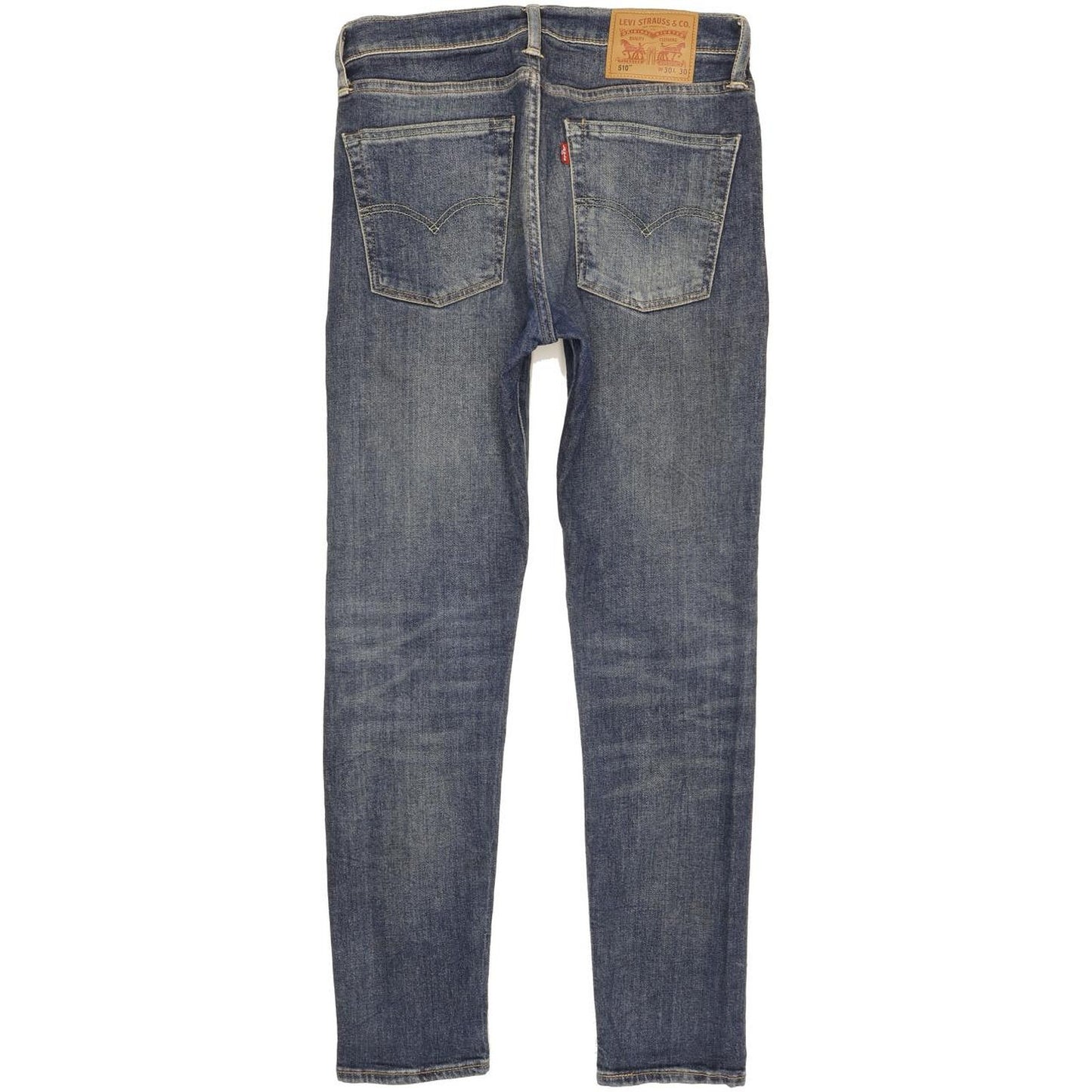 Levi's 510 Men Blue Skinny Slim Stretch Jeans W30 L29