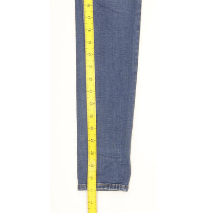 Levi's 710 Super Women Blue Skinny Slim Stretch Jeans W25 L31