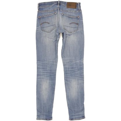 G-Star 3301 Deconstructed Men Blue Skinny Slim Stretch Jeans W28 L31