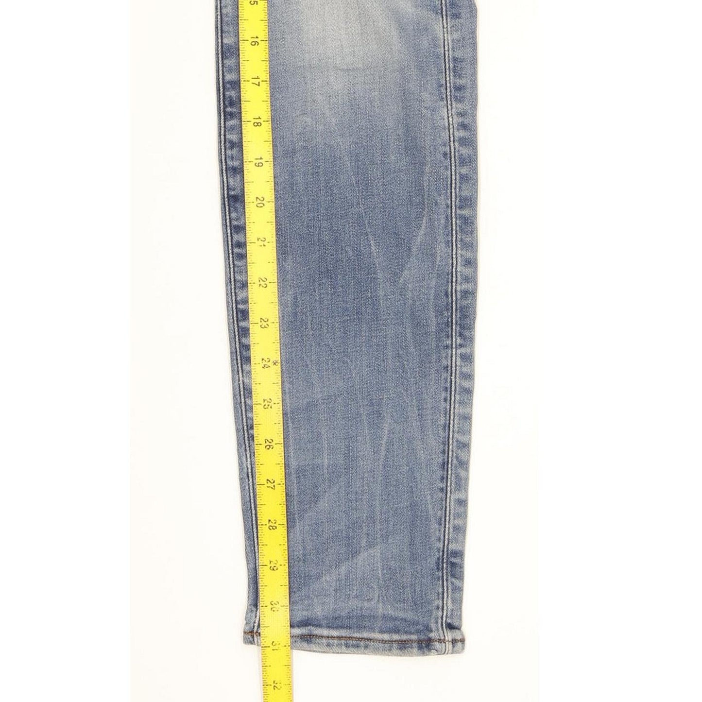 G-Star 3301 Deconstructed Men Blue Skinny Slim Stretch Jeans W28 L31