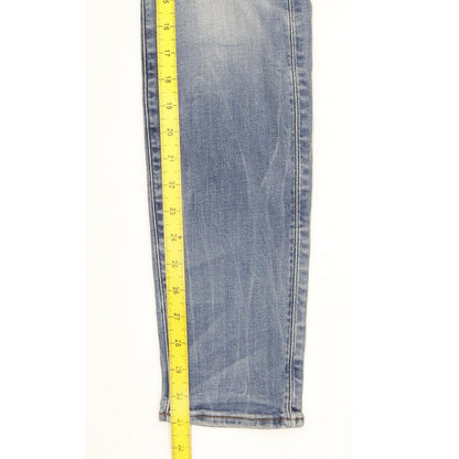G-Star 3301 Deconstructed Men Blue Skinny Slim Stretch Jeans W28 L31