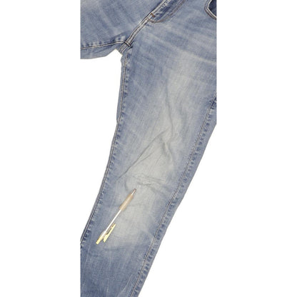 G-Star 3301 Deconstructed Men Blue Skinny Slim Stretch Jeans W28 L31