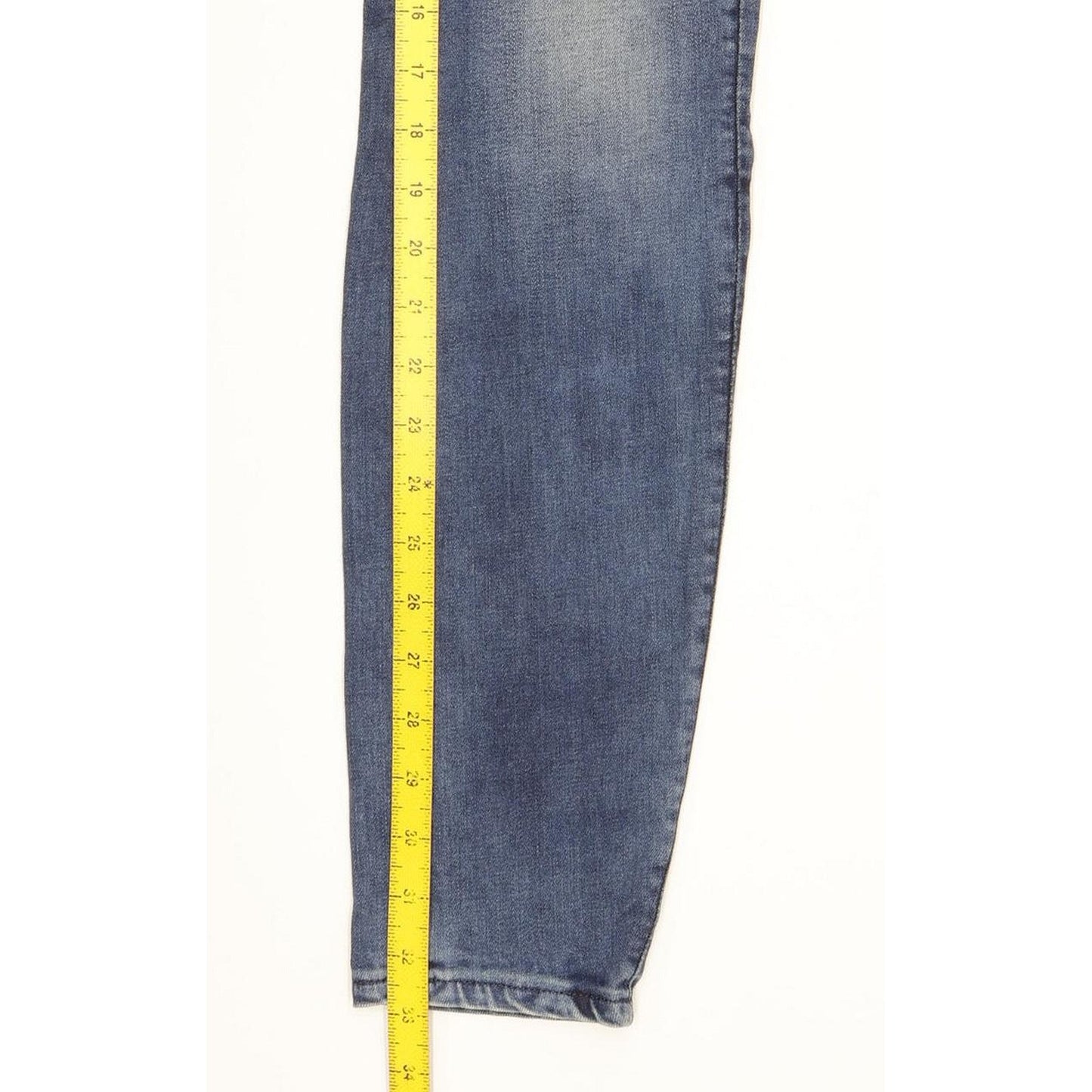 G-Star Lynn Mid Women Blue Skinny Slim Stretch Jeans W30 L33