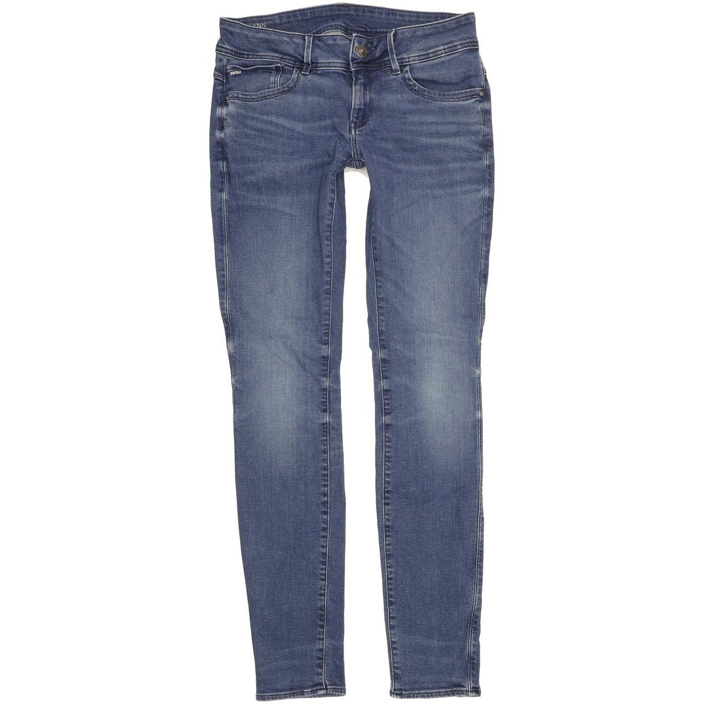 G-Star Lynn Women Blue Skinny Slim Stretch Jeans W30 L33