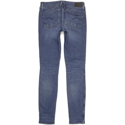 G-Star Lynn Women Blue Skinny Slim Stretch Jeans W30 L33