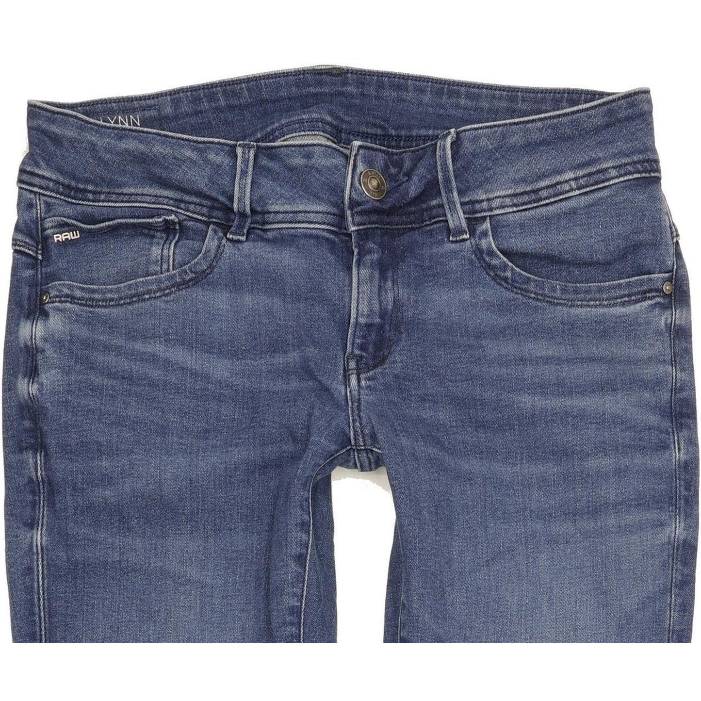 G-Star Lynn Women Blue Skinny Slim Stretch Jeans W30 L33