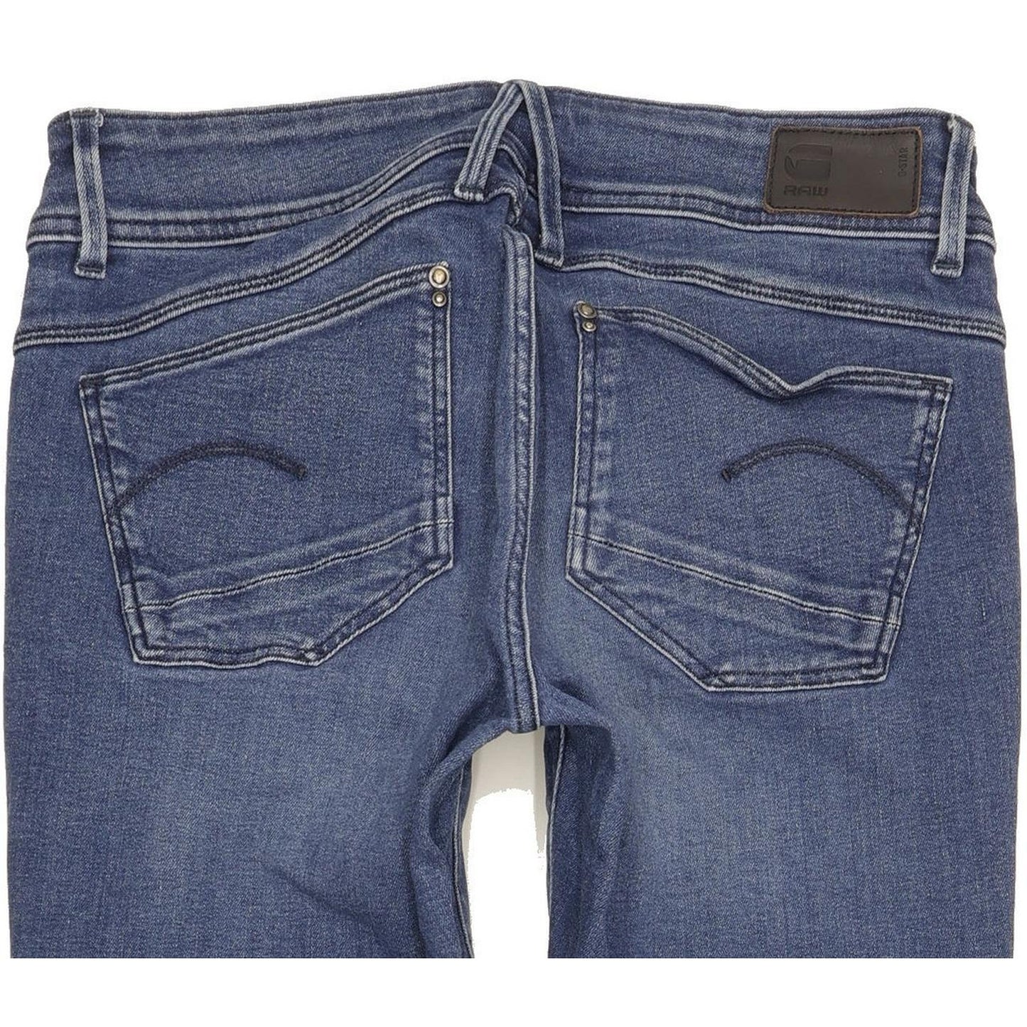 G-Star Lynn Women Blue Skinny Slim Stretch Jeans W30 L33