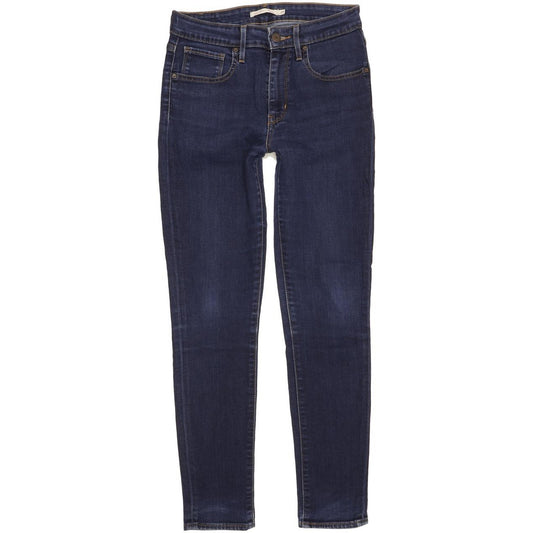 Levi's 721 Women Blue Skinny Slim Stretch Jeans W27 L28