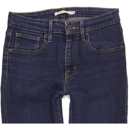 Levi's 721 Women Blue Skinny Slim Stretch Jeans W27 L28