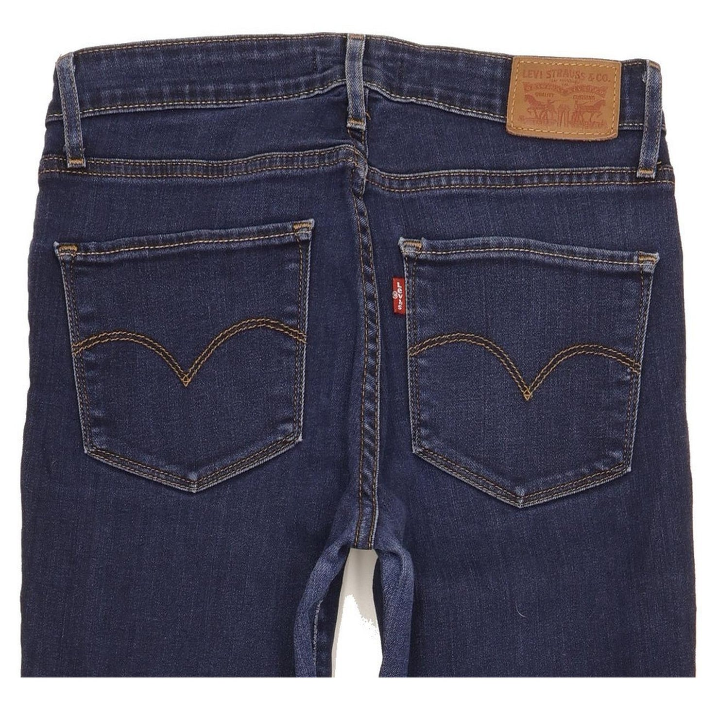 Levi's 721 Women Blue Skinny Slim Stretch Jeans W27 L28