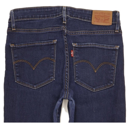 Levi's 721 Women Blue Skinny Slim Stretch Jeans W27 L28