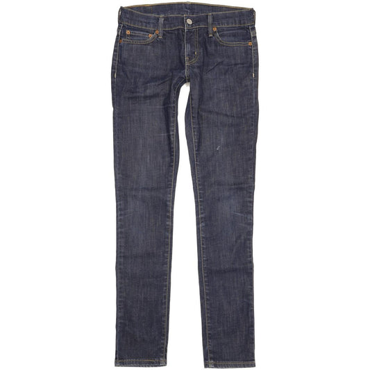 Levi's Women Blue Skinny Slim Stretch Jeans W25 L33