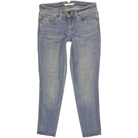 Levi's 711 Women Blue Skinny Slim Stretch Jeans W26 L25