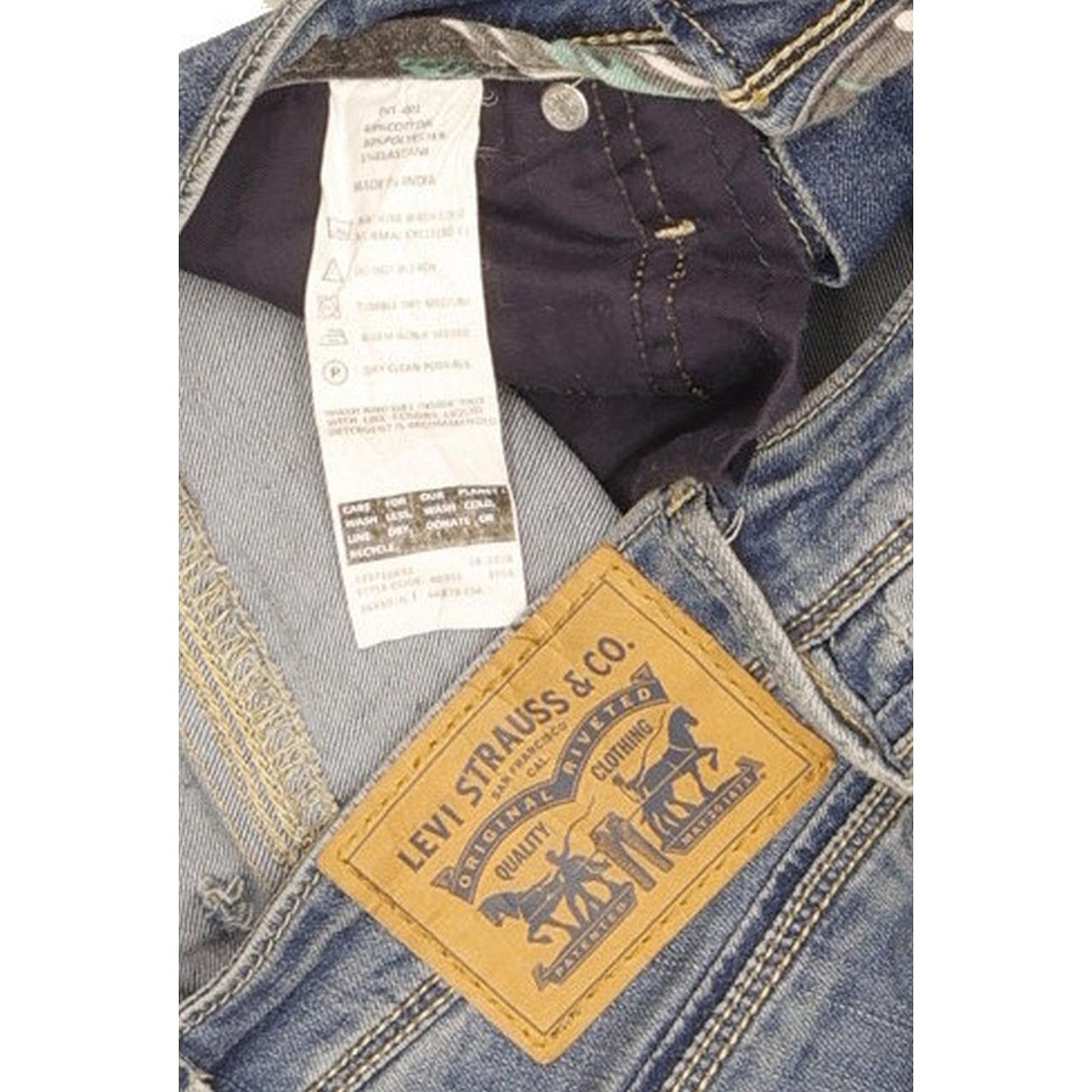 Levi's 711 Women Blue Skinny Slim Stretch Jeans W26 L25