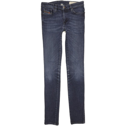Diesel Skinzee 0843F Women Blue Skinny Slim Stretch Jeans W28 L31