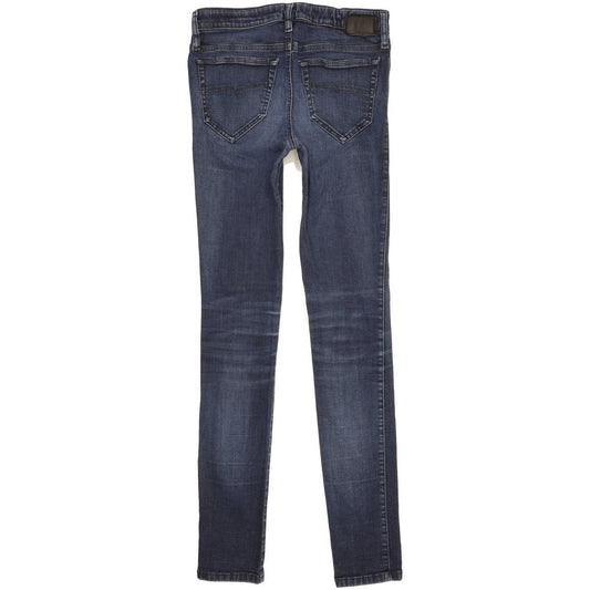 Diesel Skinzee 0843F Women Blue Skinny Slim Stretch Jeans W28 L31