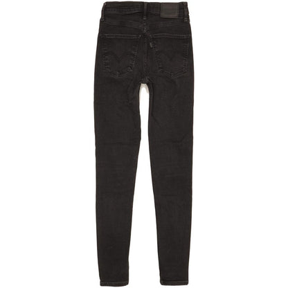 Levi's Mile Women Black Skinny Slim Stretch Jeans W25 L30