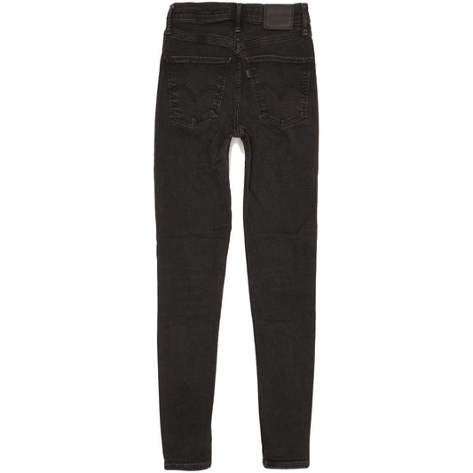 Levi's Mile Women Black Skinny Slim Stretch Jeans W25 L30