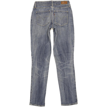 Levi's Bold Curve Women Blue Skinny Slim Stretch Jeans W28 L30