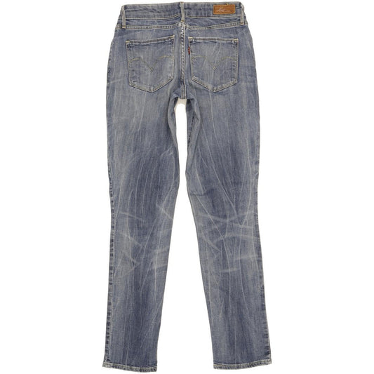 Levi's Bold Curve Women Blue Skinny Slim Stretch Jeans W28 L30