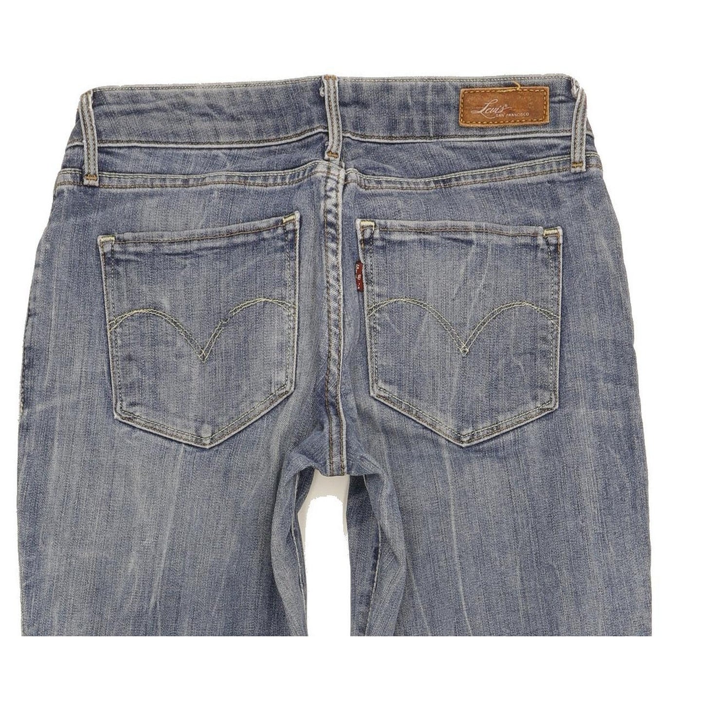 Levi's Bold Curve Women Blue Skinny Slim Stretch Jeans W28 L30