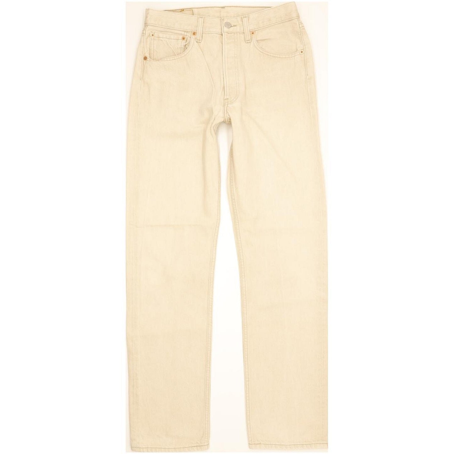 Levi's 501 Men Beige Straight Regular Jeans W31 L33