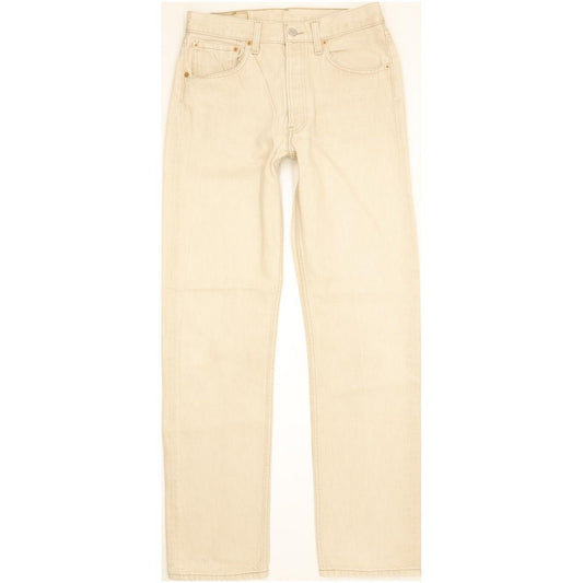 Levi's 501 Men Beige Straight Regular Jeans W31 L33