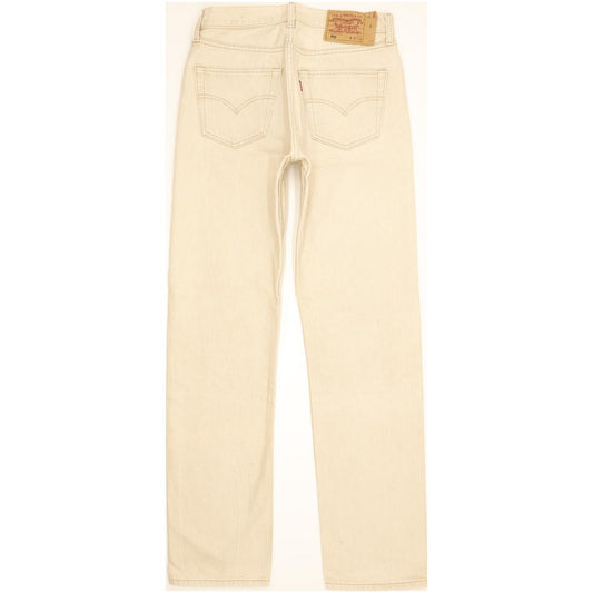 Levi's 501 Men Beige Straight Regular Jeans W31 L33