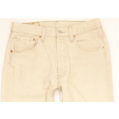 Levi's 501 Men Beige Straight Regular Jeans W31 L33