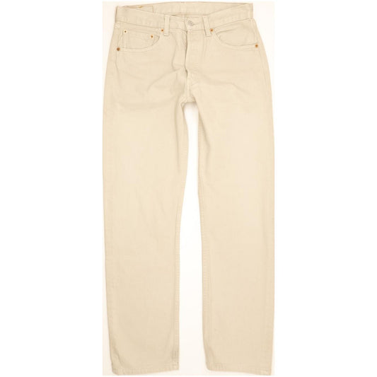Levi's 501 Men Beige Straight Regular Jeans W31 L31