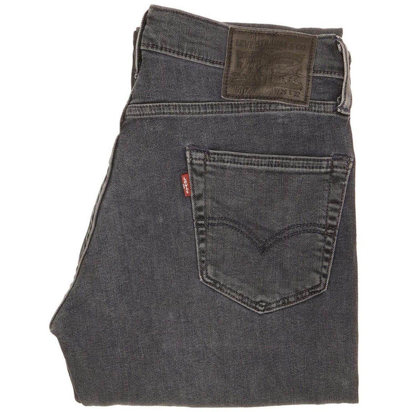 Levi's 511 Men Blue Straight Slim Stretch Jeans W29 L31