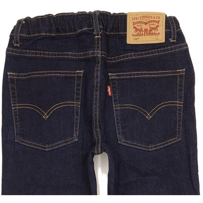 Levi's 510 Kids Navy Skinny Slim Stretch Jeans W26 L31