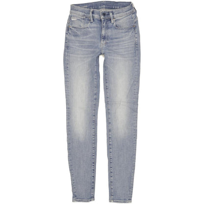 G-Star Lhana Women Blue Skinny Slim Stretch Jeans W26 L31