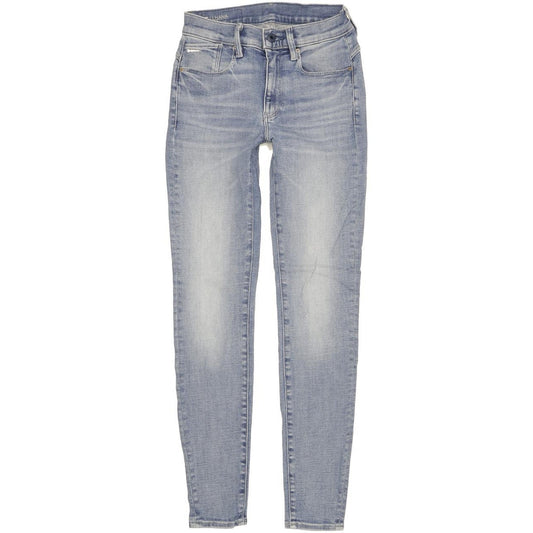 G-Star Lhana Women Blue Skinny Slim Stretch Jeans W26 L31