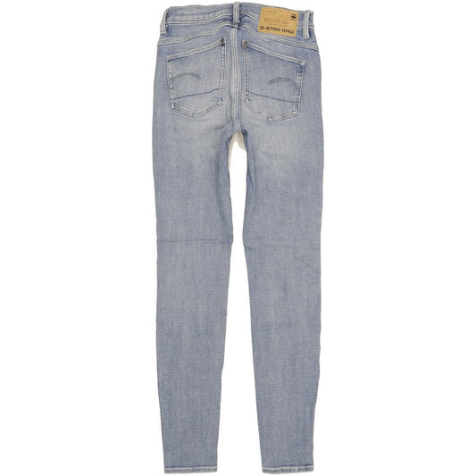 G-Star Lhana Women Blue Skinny Slim Stretch Jeans W26 L31
