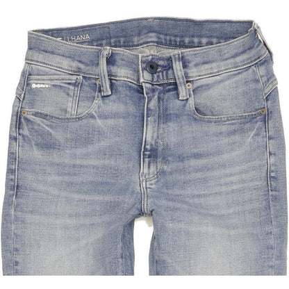 G-Star Lhana Women Blue Skinny Slim Stretch Jeans W26 L31