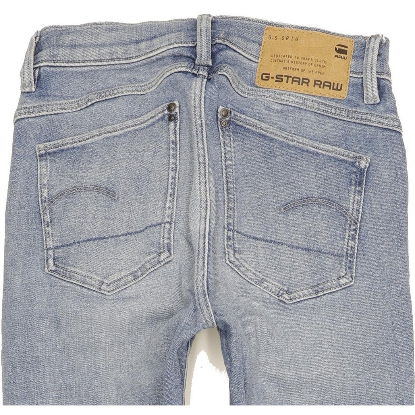 G-Star Lhana Women Blue Skinny Slim Stretch Jeans W26 L31