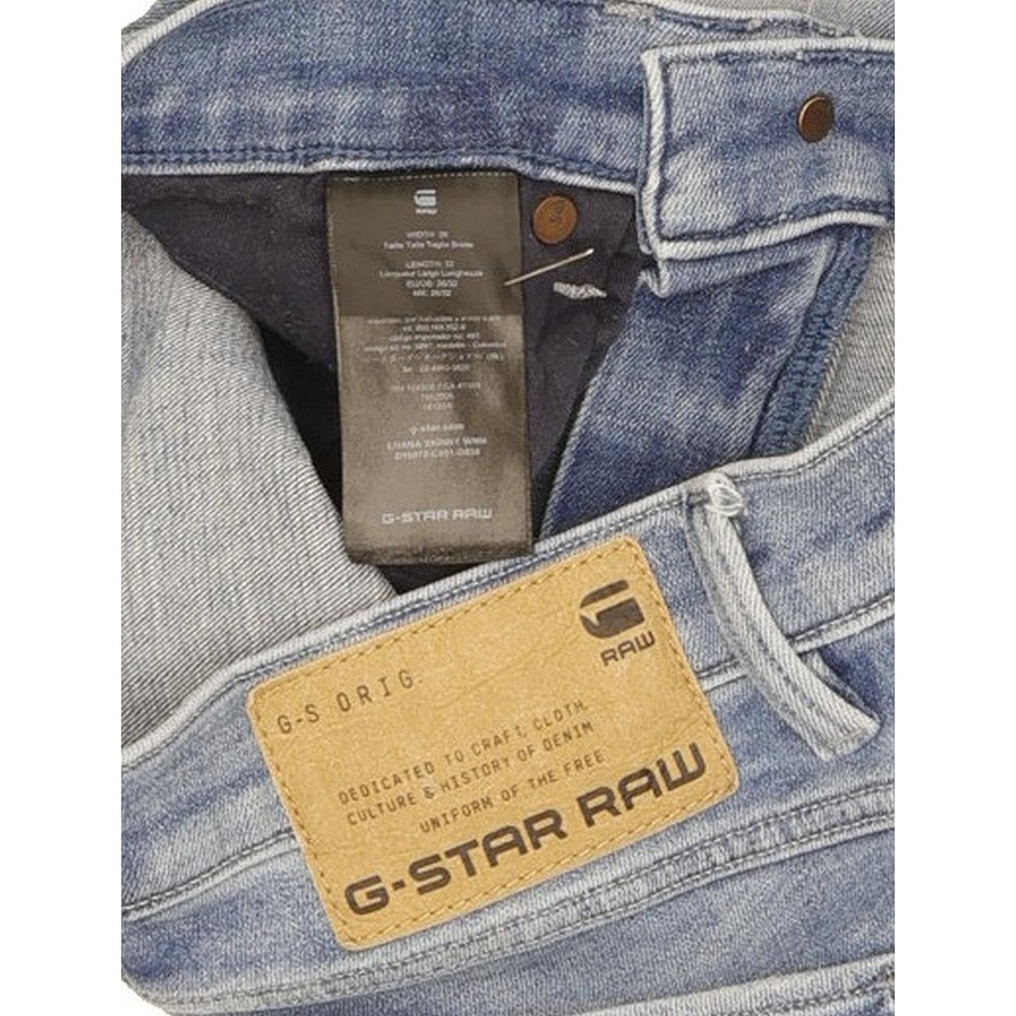 G-Star Lhana Women Blue Skinny Slim Stretch Jeans W26 L31