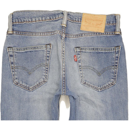 Levi's 511 Men Blue Straight Slim Stretch Jeans W30 L31