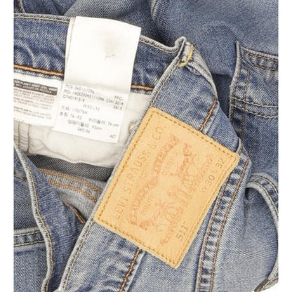 Levi's 511 Men Blue Straight Slim Stretch Jeans W30 L31