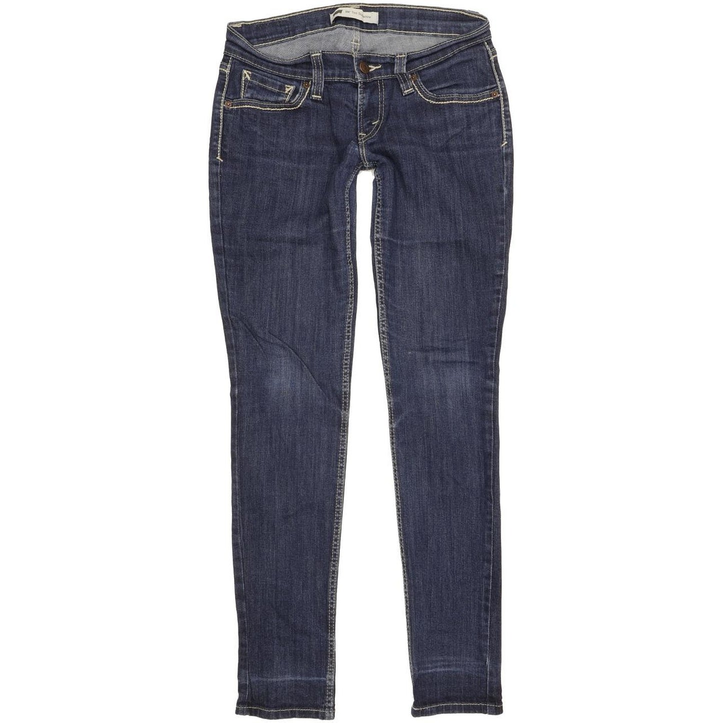 Levi's 524 Women Blue Skinny Slim Stretch Jeans W28 L31
