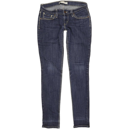 Levi's 524 Women Blue Skinny Slim Stretch Jeans W28 L31
