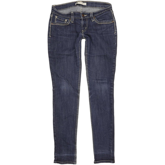 Levi's 524 Women Blue Skinny Slim Stretch Jeans W28 L31
