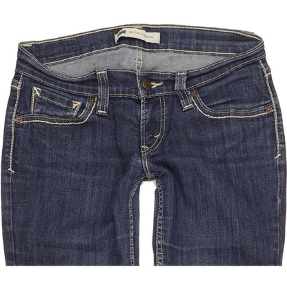 Levi's 524 Women Blue Skinny Slim Stretch Jeans W28 L31