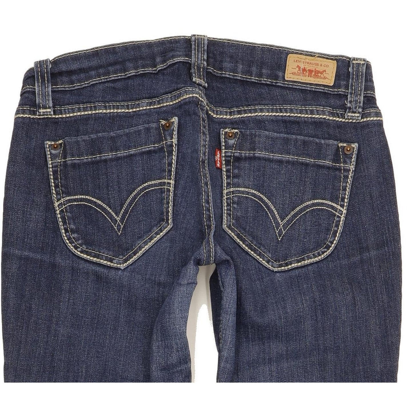 Levi's 524 Women Blue Skinny Slim Stretch Jeans W28 L31