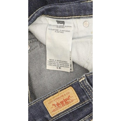 Levi's 524 Women Blue Skinny Slim Stretch Jeans W28 L31