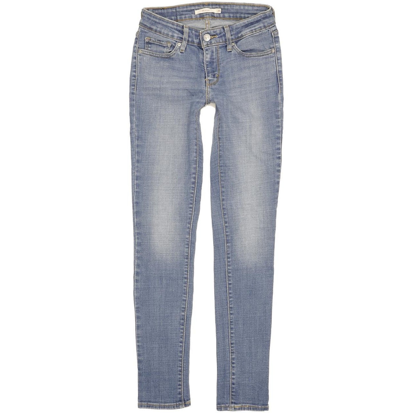 Levi's 711 Women Blue Skinny Slim Stretch Jeans W25 L30