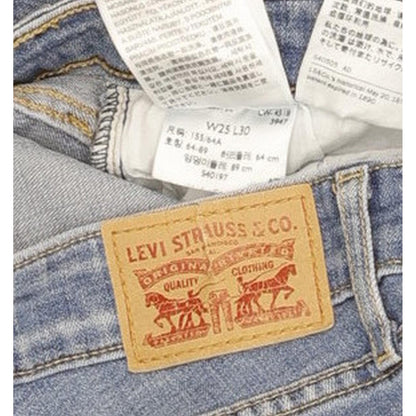 Levi's 711 Women Blue Skinny Slim Stretch Jeans W25 L30