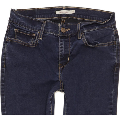 Levi's 710 Super Women Blue Skinny Slim Stretch Jeans W29 L31