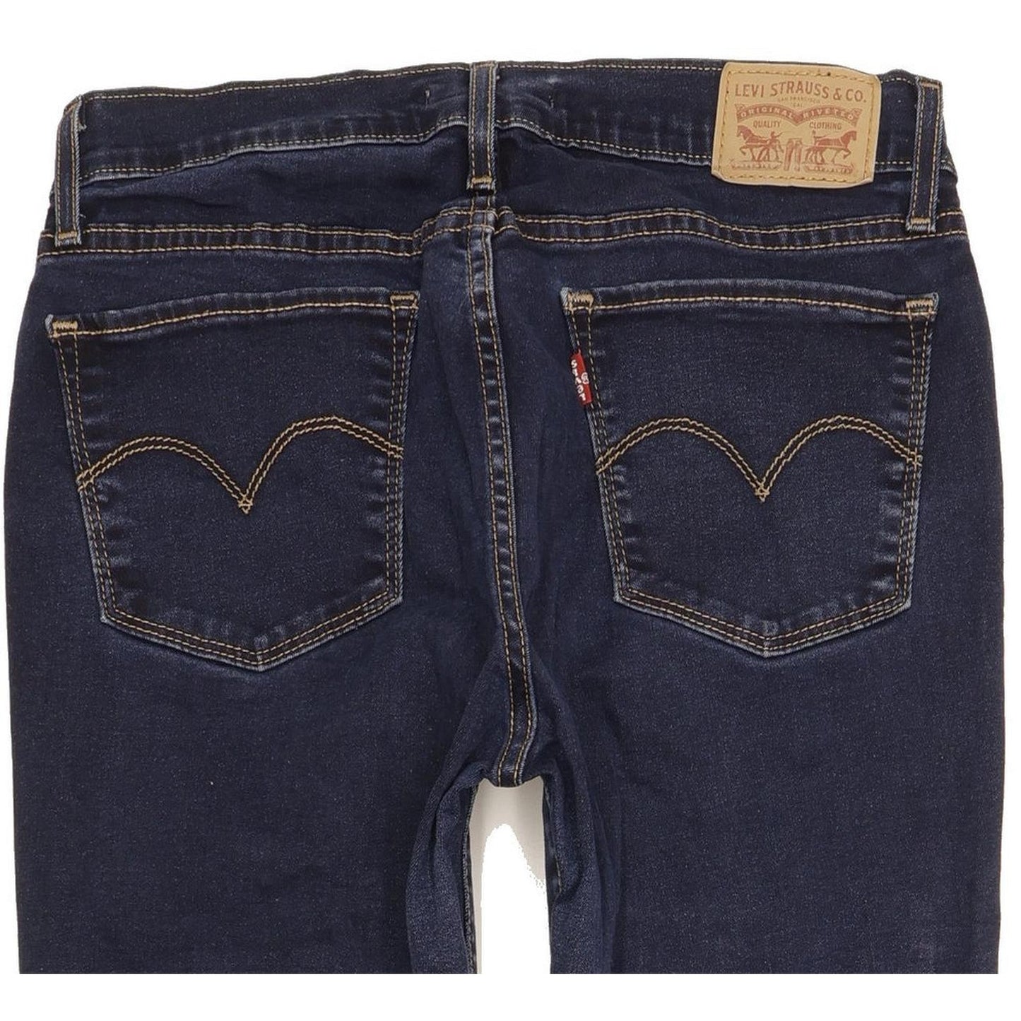 Levi's 710 Super Women Blue Skinny Slim Stretch Jeans W29 L31